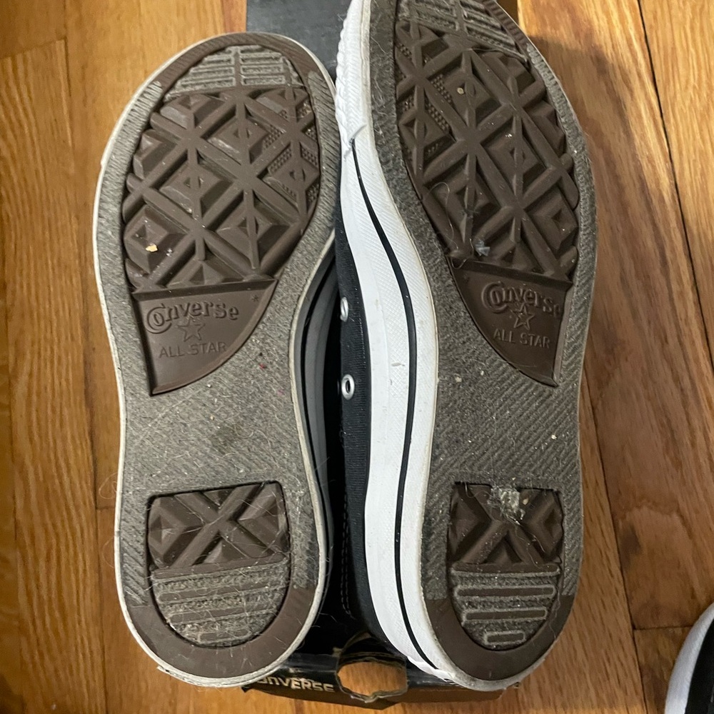 Converse All Star OX Black Sneaker - Picture 5 of 7